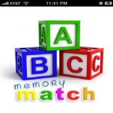 Dwonload ABC Memory Match Cell Phone Game